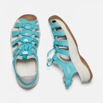 Tazz-Sport - KEEN Astoria West Leather Sandal Porcelain/Blue Glass